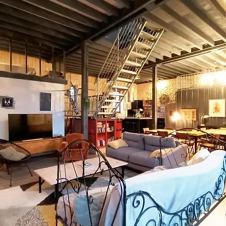 Nyaraló Grand Loft Design Avec Piscine Prox Futuroscope