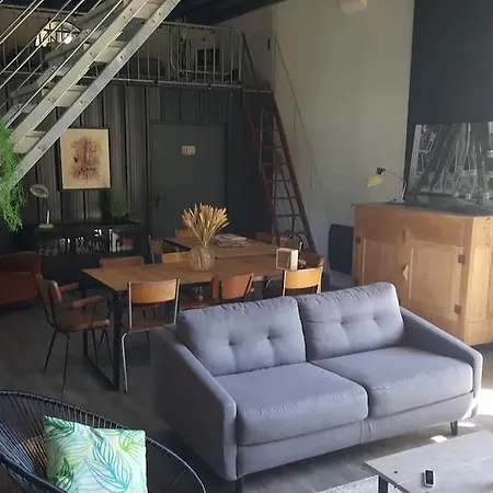 Grand Loft Design Avec Piscine Prox Futuroscope Дом отдыха