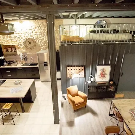Дом отдыха Grand Loft Design Avec Piscine Prox Futuroscope *
