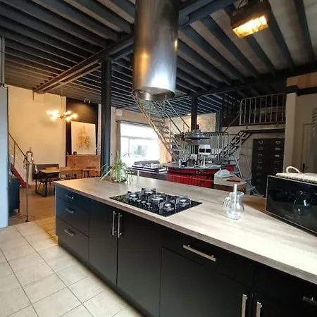 Grand Loft Design Avec Piscine Prox Futuroscope