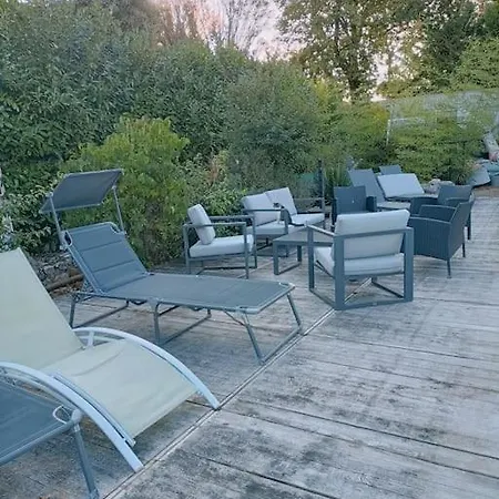 Grand Loft Design Avec Piscine Prox Futuroscope Дом отдыха